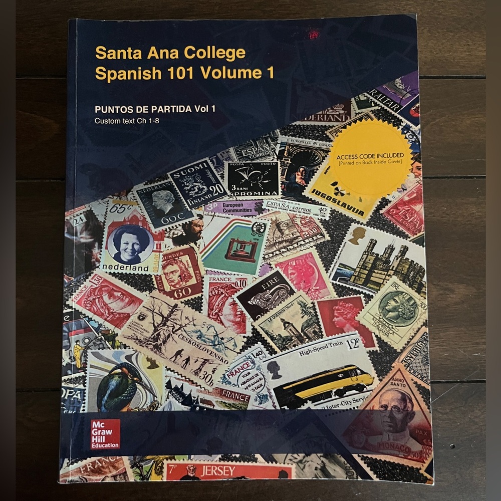 PUNTOS DE PARTIDA Vol 1 - Custom Text Ch 1-8 College Book